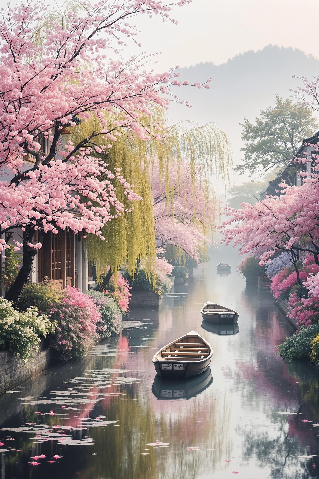 红果漫据代表作品 - 柳岸花明